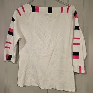 Fine Gauge Ziani Couture Knit Long Sleeve Top